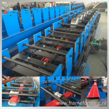 gutter rainpipe roll forming machine